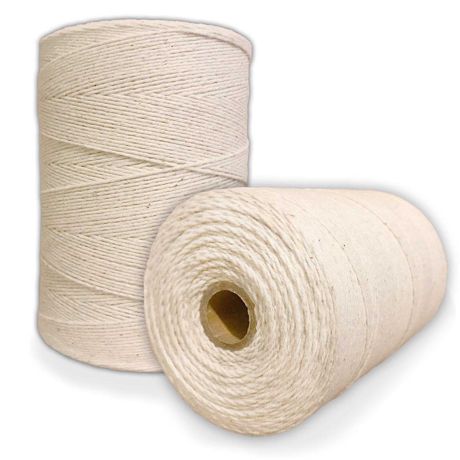 100% Cotton Loom Warp Thread (Light Blue), 8/4 Warp Yarn (800 Yards), Perfect for Weaving: Carpet, Tapestry, Rug, Blanket or Pattern - Warping Thread for Any Loom