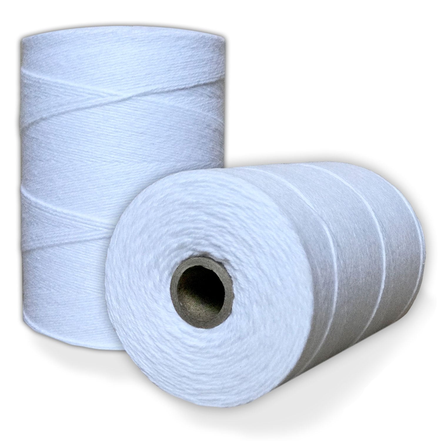 100% Cotton Loom Warp Thread (Light Blue), 8/4 Warp Yarn (800 Yards), Perfect for Weaving: Carpet, Tapestry, Rug, Blanket or Pattern - Warping Thread for Any Loom
