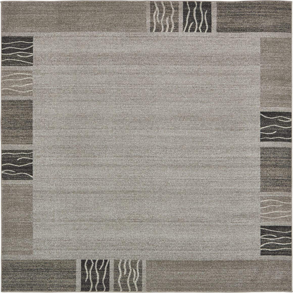 Unique Loom Del Mar Collection Area Rug - Sarah (2' 7" x 10' Runner, Light Blue/ Blue)