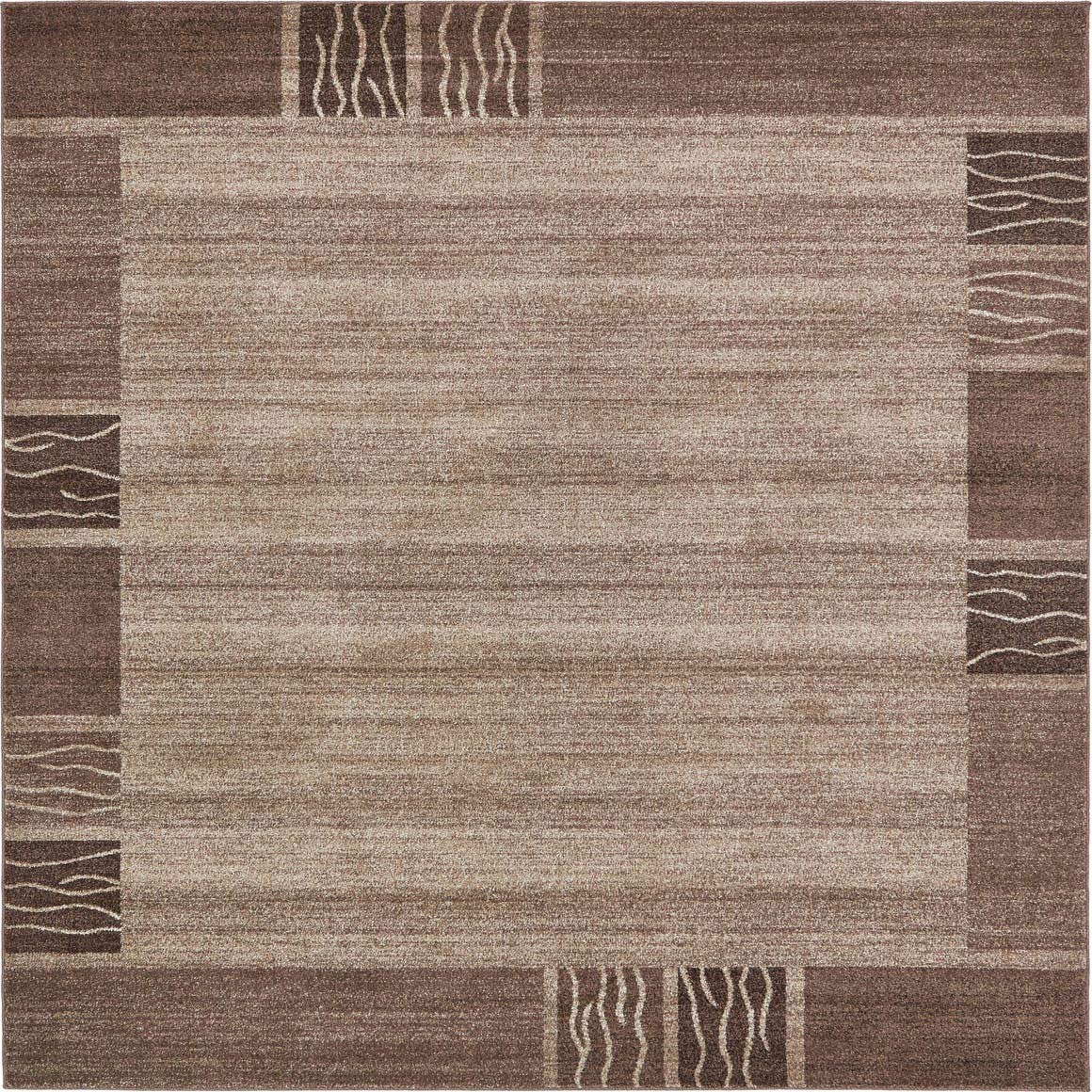Unique Loom Del Mar Collection Area Rug - Sarah (2' 7" x 10' Runner, Light Blue/ Blue)