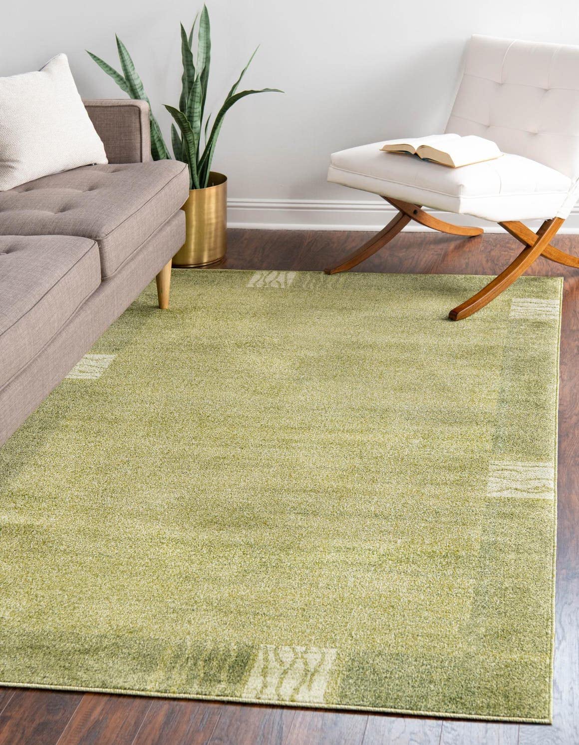 Unique Loom Del Mar Collection Area Rug - Sarah (2' 7" x 10' Runner, Light Blue/ Blue)