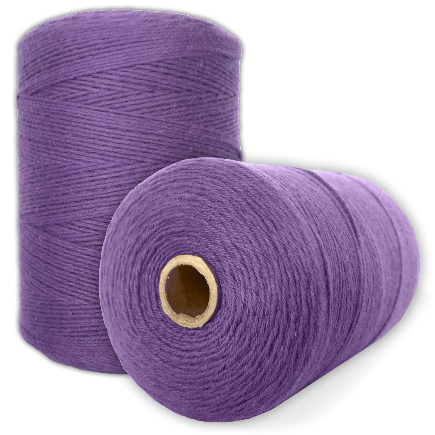 100% Cotton Loom Warp Thread (Light Blue), 8/4 Warp Yarn (800 Yards), Perfect for Weaving: Carpet, Tapestry, Rug, Blanket or Pattern - Warping Thread for Any Loom
