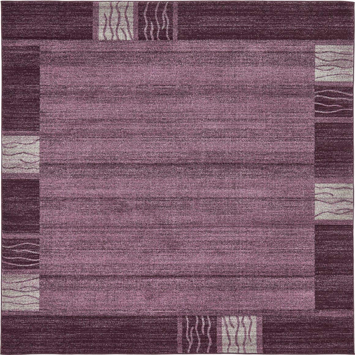 Unique Loom Del Mar Collection Area Rug - Sarah (2' 7" x 10' Runner, Light Blue/ Blue)