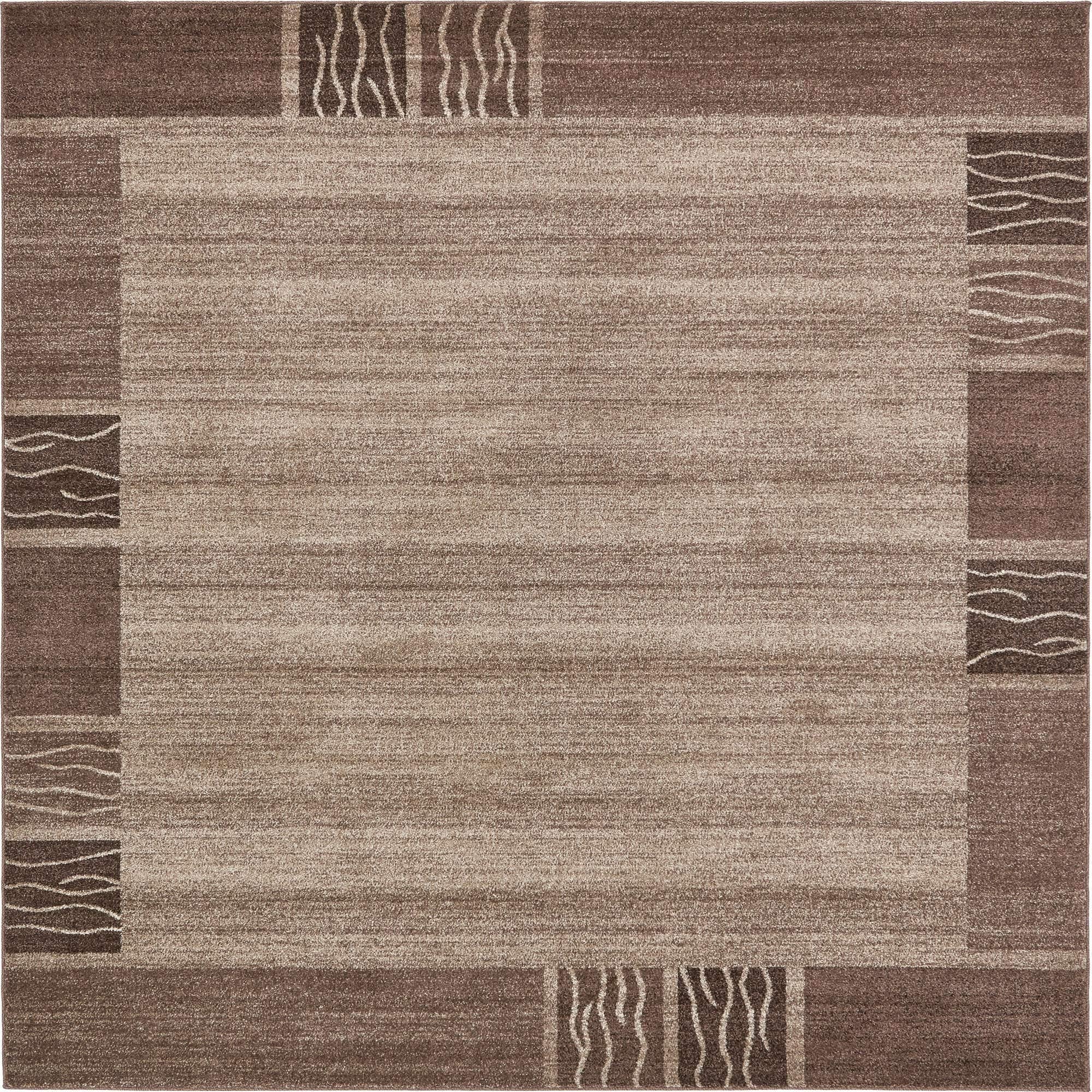 Unique Loom Del Mar Collection Area Rug - Sarah (2' 7" x 10' Runner, Light Blue/ Blue)