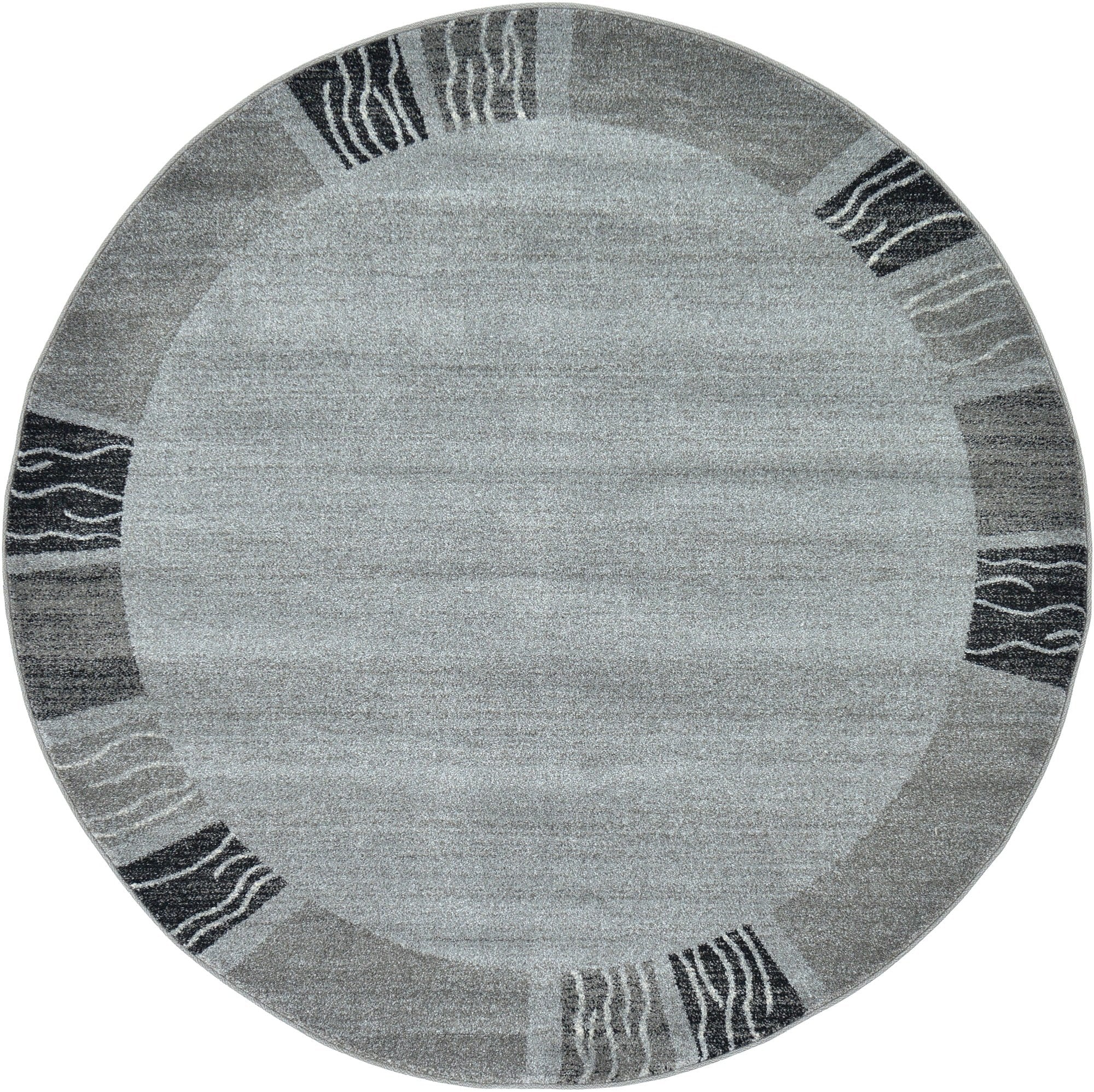 Unique Loom Del Mar Collection Area Rug - Sarah (2' 7" x 10' Runner, Light Blue/ Blue)