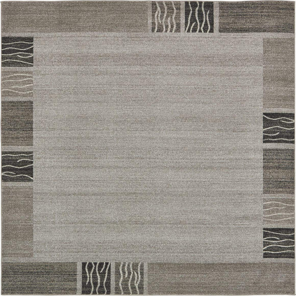 Unique Loom Del Mar Collection Area Rug - Sarah (2' 7" x 10' Runner, Light Blue/ Blue)