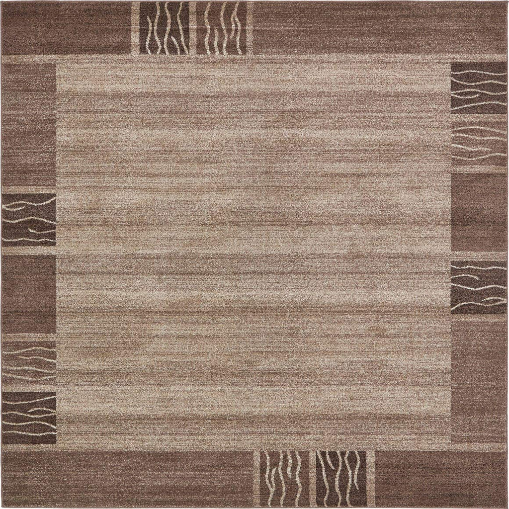 Unique Loom Del Mar Collection Area Rug - Sarah (2' 7" x 10' Runner, Light Blue/ Blue)