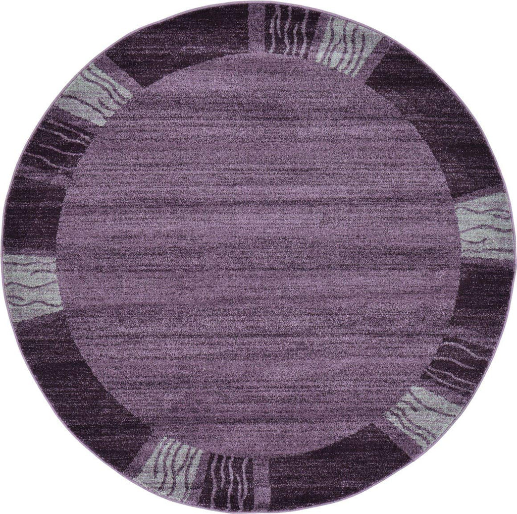 Unique Loom Del Mar Collection Area Rug - Sarah (2' 7" x 10' Runner, Light Blue/ Blue)