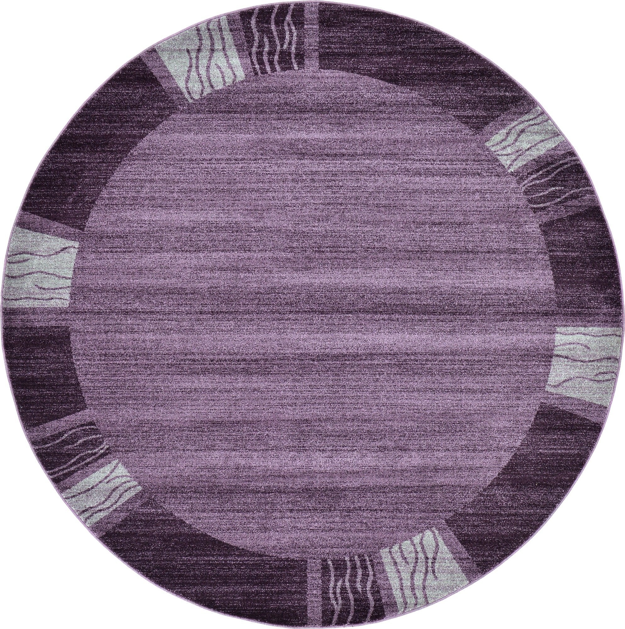 Unique Loom Del Mar Collection Area Rug - Sarah (2' 7" x 10' Runner, Light Blue/ Blue)