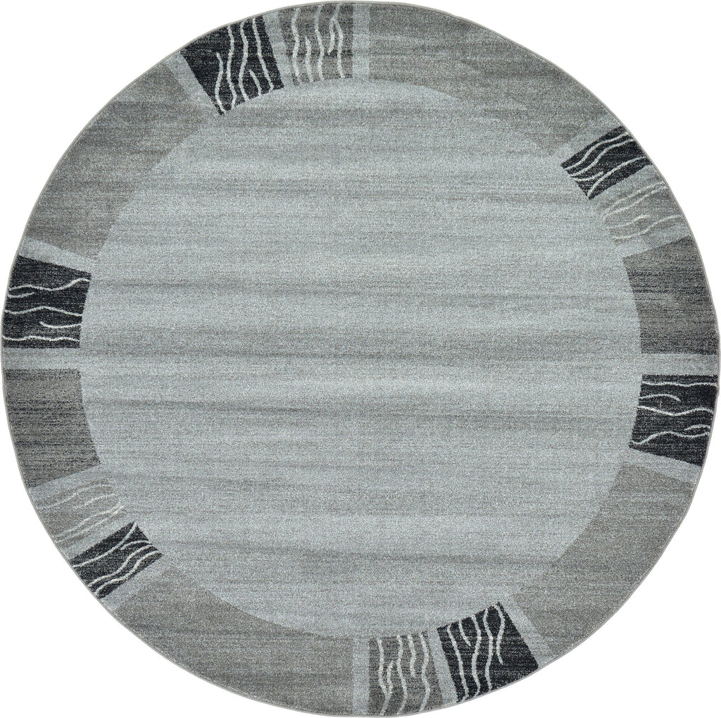 Unique Loom Del Mar Collection Area Rug - Sarah (2' 7" x 10' Runner, Light Blue/ Blue)