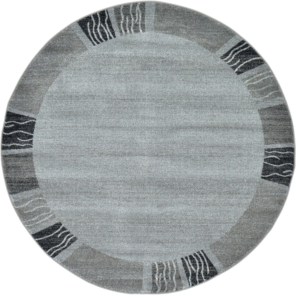 Unique Loom Del Mar Collection Area Rug - Sarah (2' 7" x 10' Runner, Light Blue/ Blue)